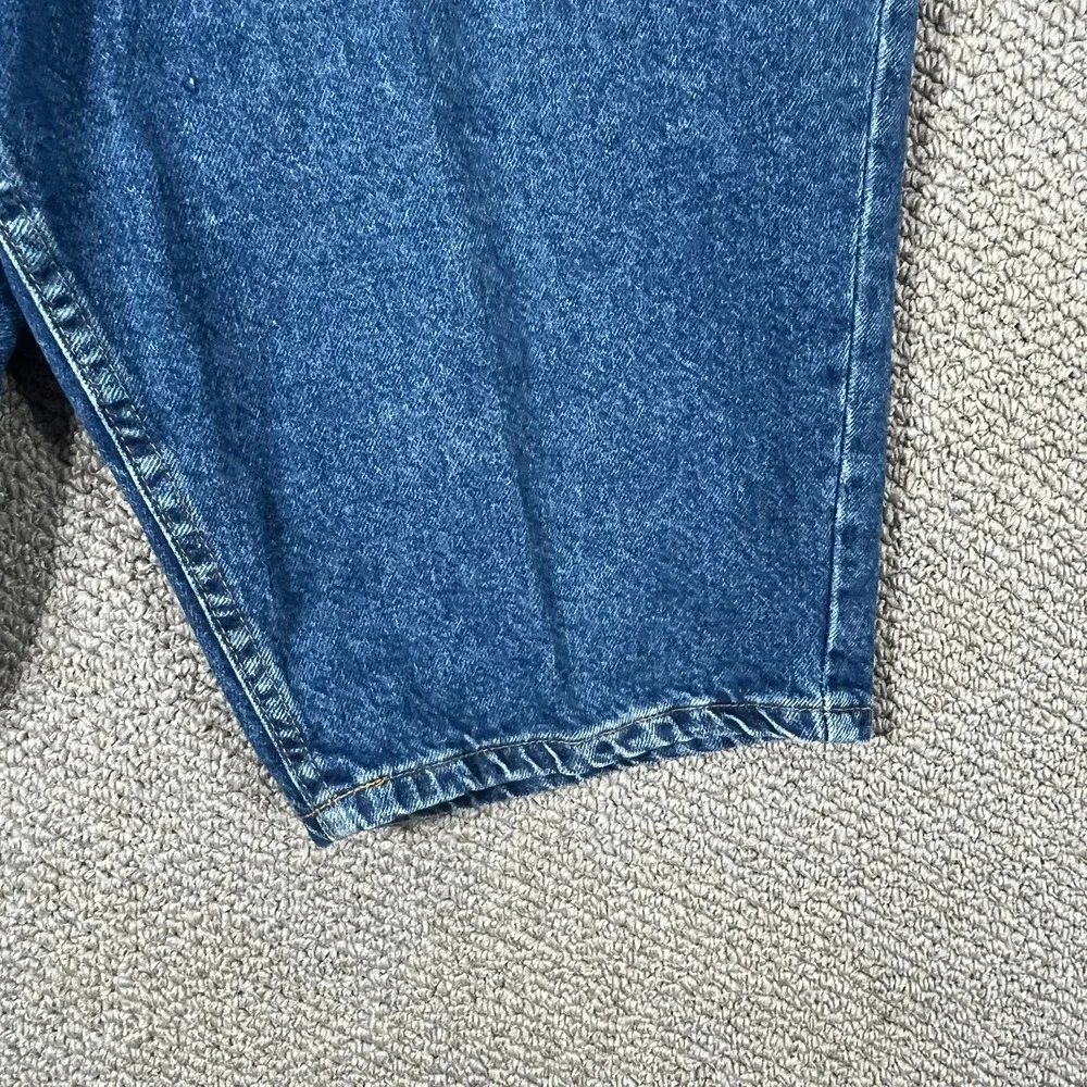Vintage‎ Faded Glory To The Knee Shorts Boys 12 Blue Denim Medium Wash Pockets